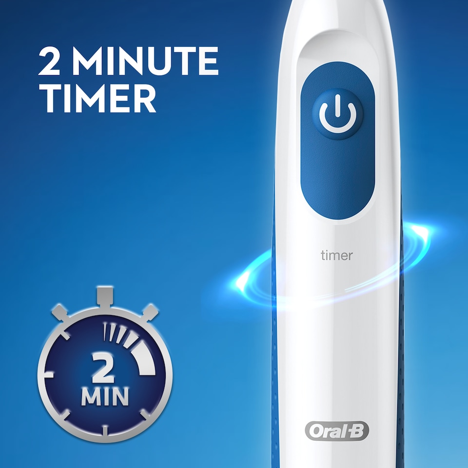 image 1 of Oral-B Pro Btry Brush Precision Clean White