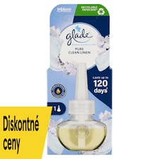 Glade Pure Clean Linen elektrický tekutý osviežovač vzduchu náplň 20 ml 