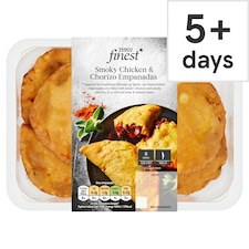 Tesco Finest Smoky Chorizo & Chicken Empanadas 192g