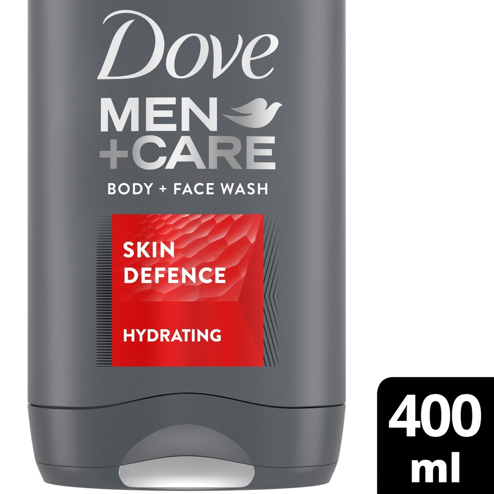 image 1 of Dove Men_Care Skin Defence Shower Gel 400Ml