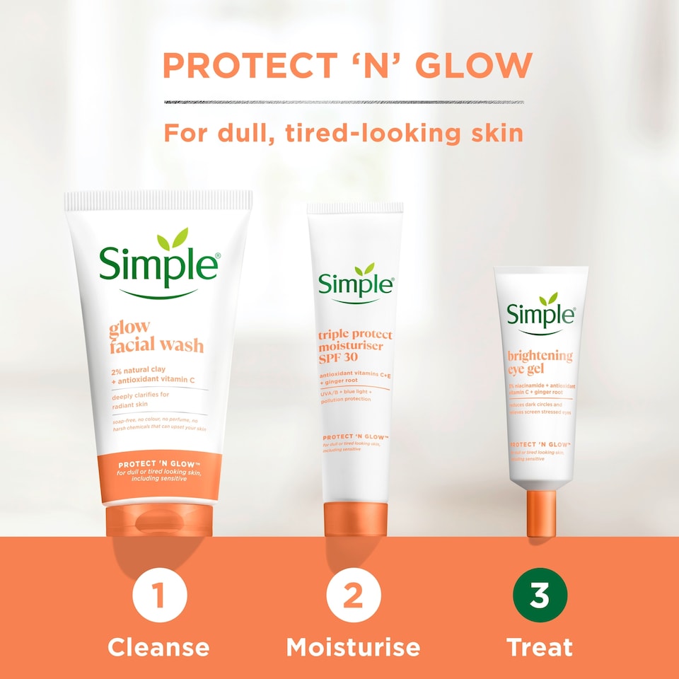 image 1 of Simple Triple Protect Moisturiser Spf 30 40Ml