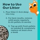 image 3 of Breeder's Choice Recycled Paper Cat Litter 10L 