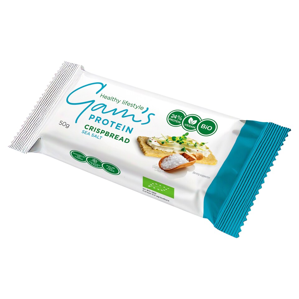 obrázok 1 z Gam's Bio proteínový vegánsky plátok sea salt 50 g
