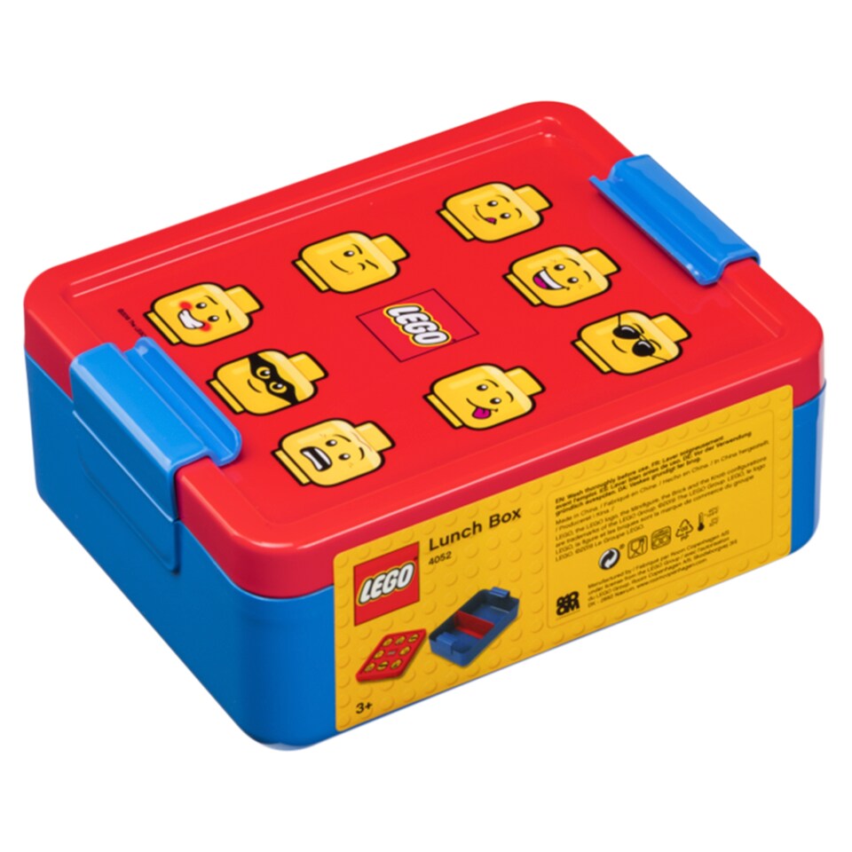 image 1 of Lego Lunch Box Blue Classic 170 x 135 x 69 mm