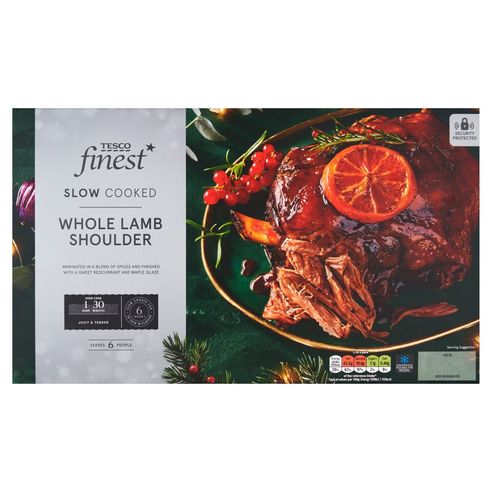 Tesco Finest Whole Lamb Shoulder 1.78Kg