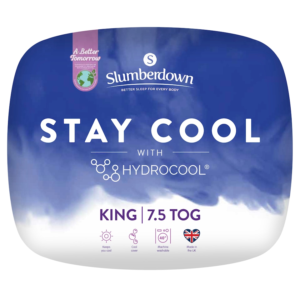 Slumberdown Stay Cool 7.5 Tog Duvet King