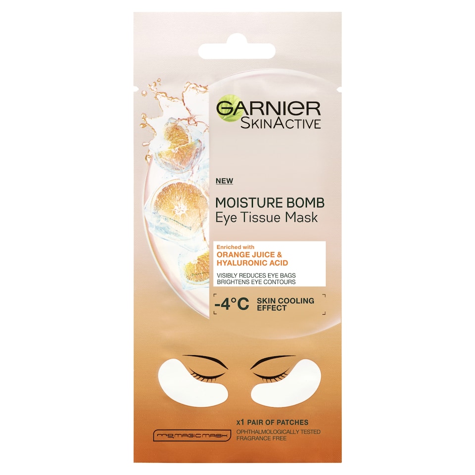 image 1 of Garnier Eye Tissue Mask Orange Juice 6G