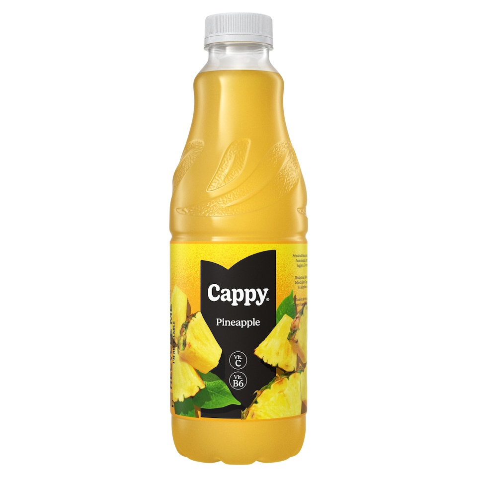 Cappy ananász nektár sűrítményből, édesítőszerekkel, hozzáadott C- és B6-vitaminnal 1 l