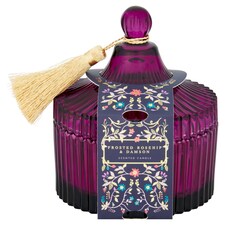 F&F Home Frosted Rosehip & Damson Winter Candle 160G