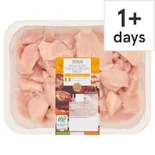 Tesco Irish Diced Chicken Breast Pieces 800G