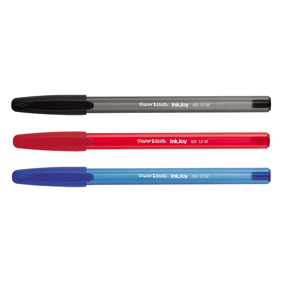 image 1 of Paper Mate InkJoy 100 Ballpoint Pens, Assorted, 8 Count