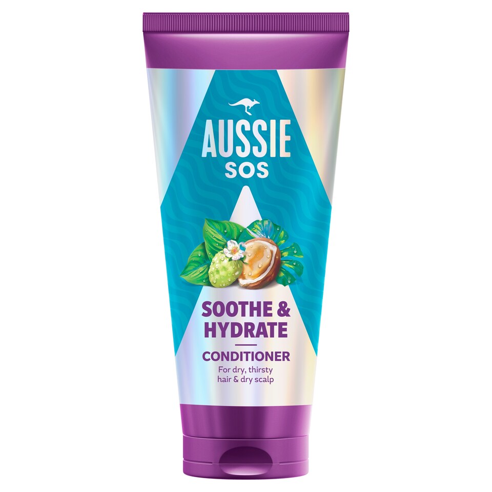 obrázok 1 z Aussie SOS Soothe & Hydrate Kondicionér 200 ml na Veľmi Suché Vlasy a Pokožku Hlavy
