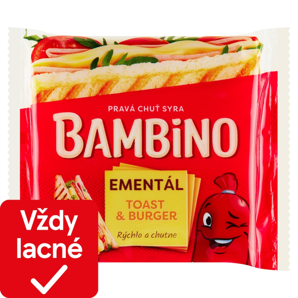 image 1 of Bambino Toast & Burger Emmental 130 g