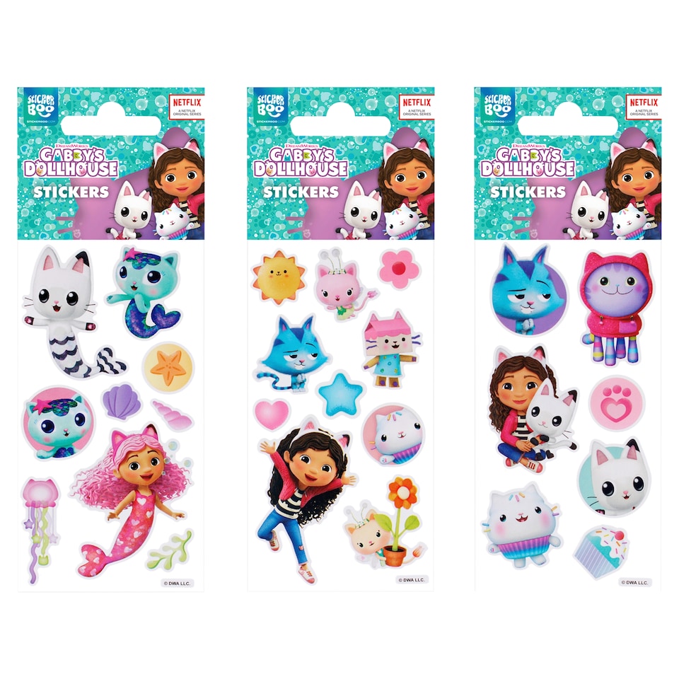 Gabby's Dollhouse Stickers