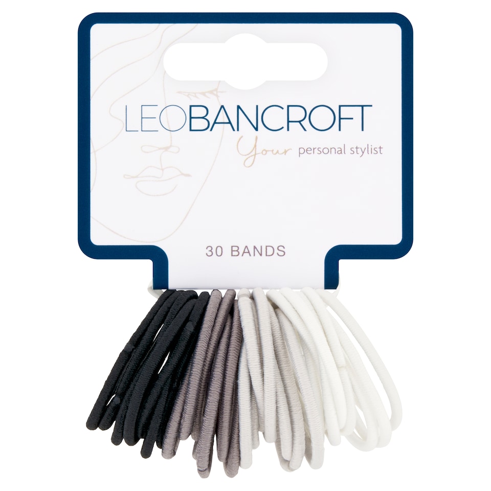 Leo Bancroft Mini Bands Assorted 30 Pack