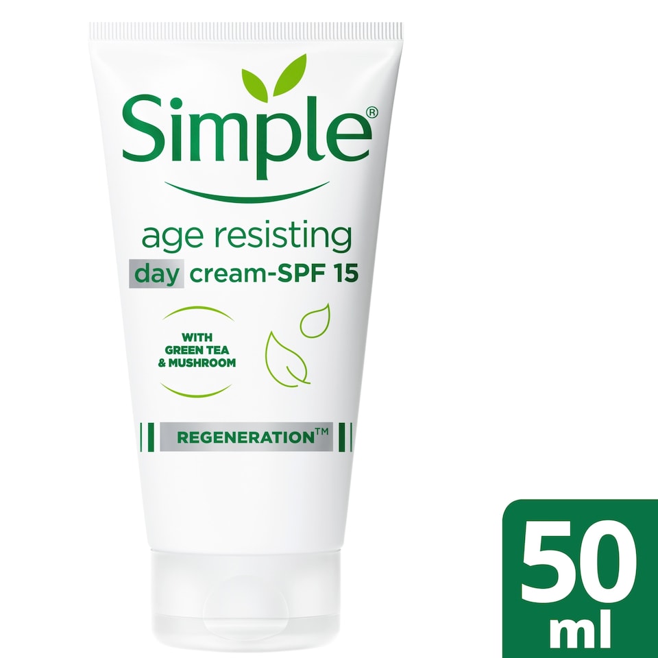 image 1 of Simple Age Resisting Day Cream Spf 15 50Ml