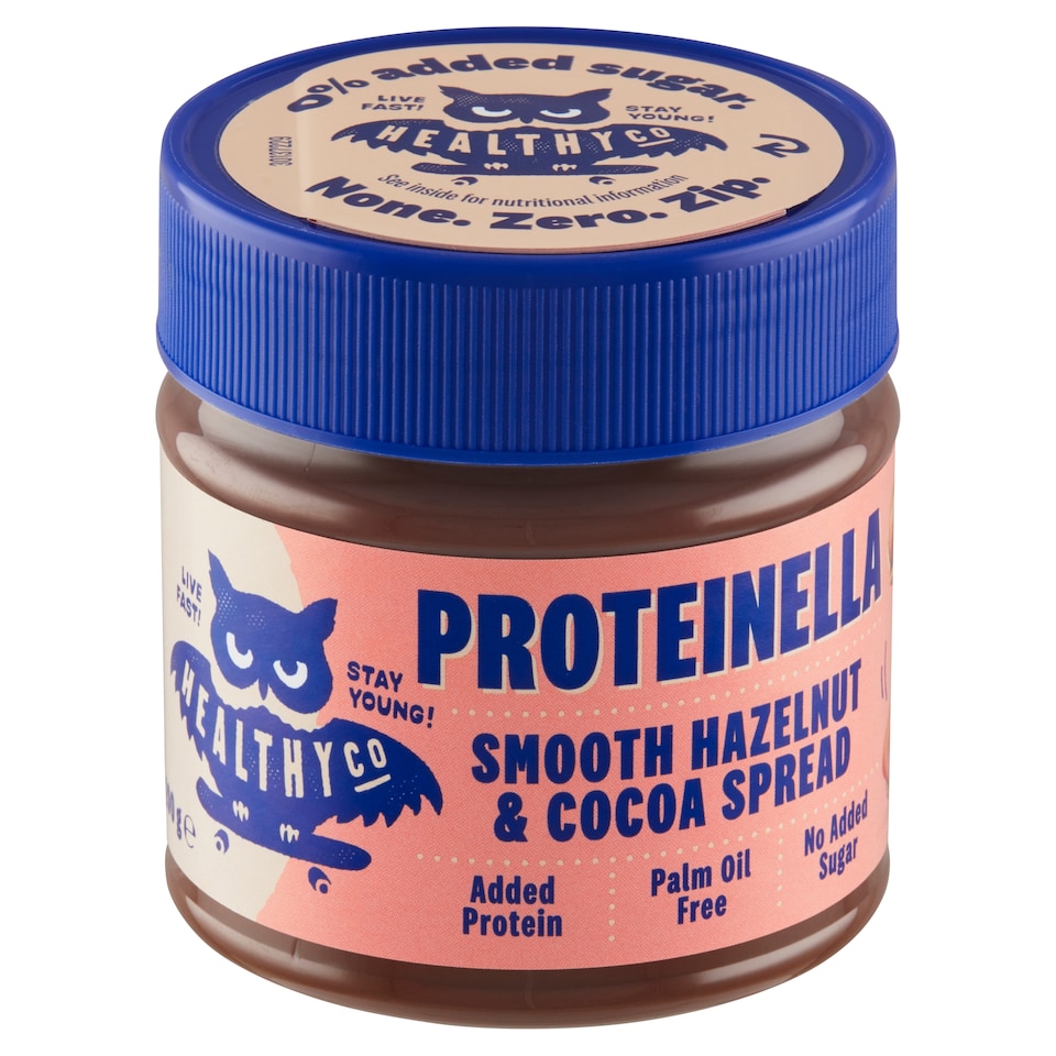 image 1 of HealthyCo Proteinella Smooth Hazelnut & Cocoa Spread 200g