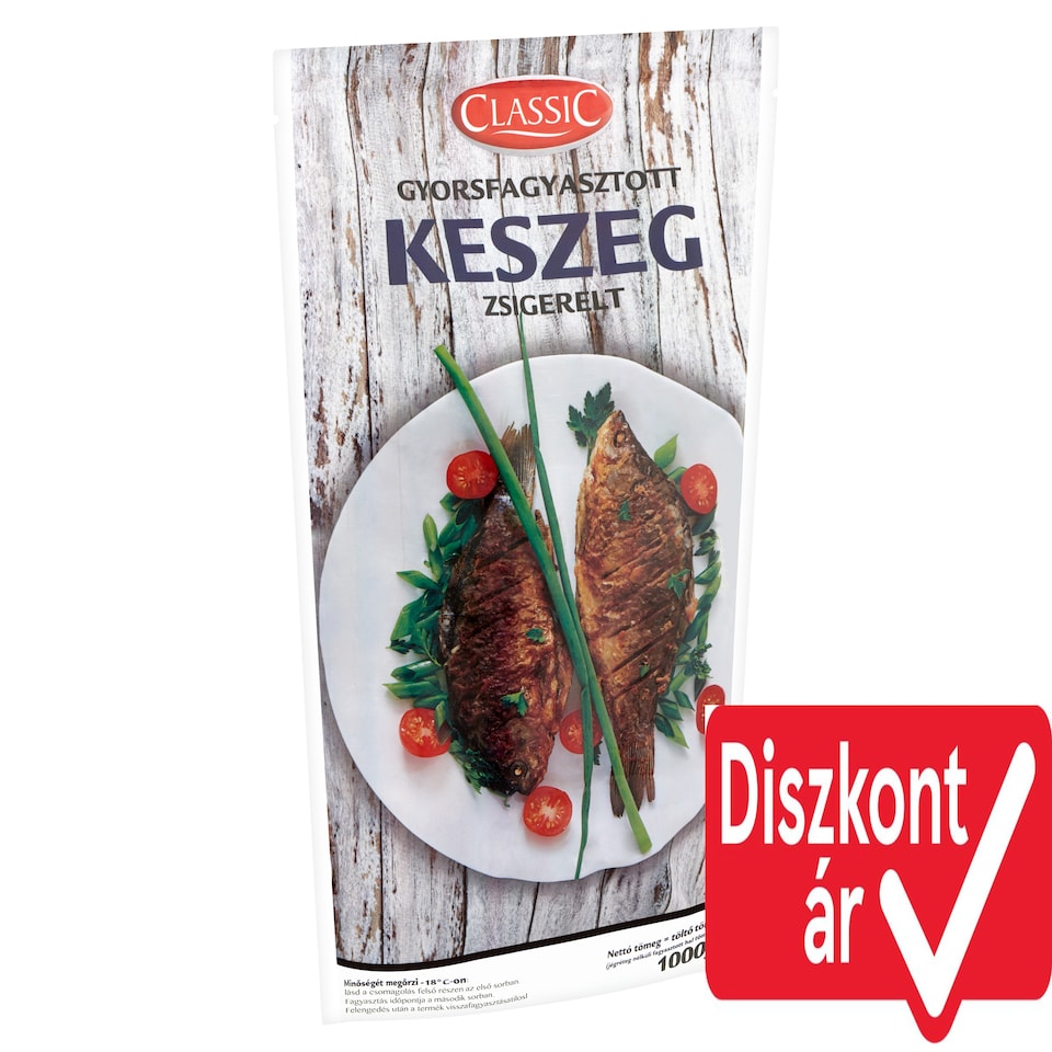 Classic Quick-Frozen Bream 1000 g