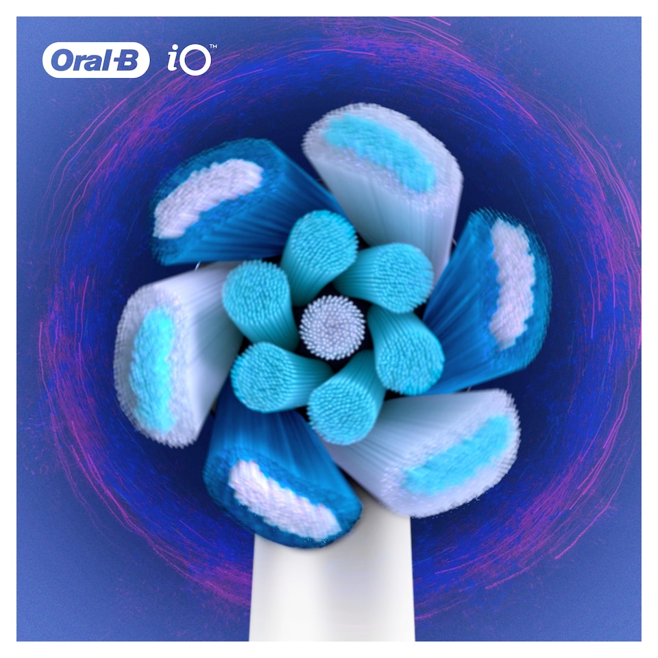image 1 of Oral-B iO Ultimate Clean White Electric Toothbrush Heads 4 pack