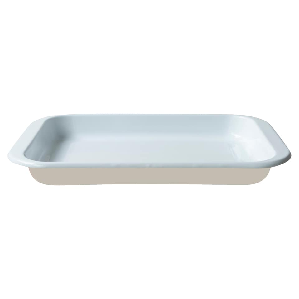 Go Cook Natural Taupe Enamel Large Oven Tray