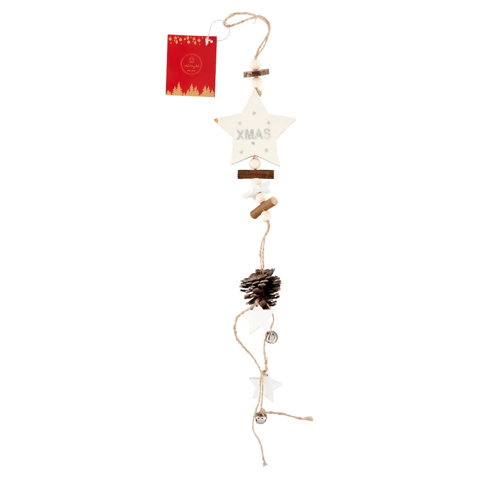 Mobil Digital Natural X-Mas Garland 26 x 9 x 1 cm