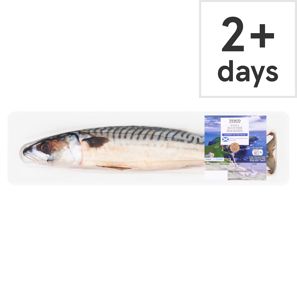 Tesco Whole Mackerel