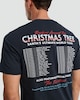 image 3 of F&F Pure Cotton Rockin' Around the Christmas Tree T-Shirt in Navy