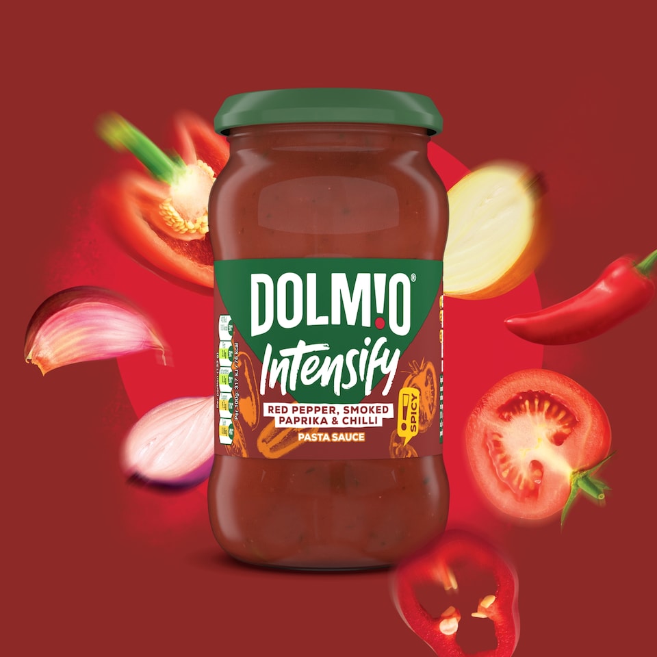 image 1 of Dolmio Intensify Red Pepper Smoked Paprika & Chilli Sauce 400G