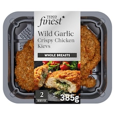 Tesco Finest Wild Garlic Chicken Kievs 385g