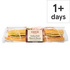 Coco Di Mama Italian Deli Ham & Cheese Baguette
