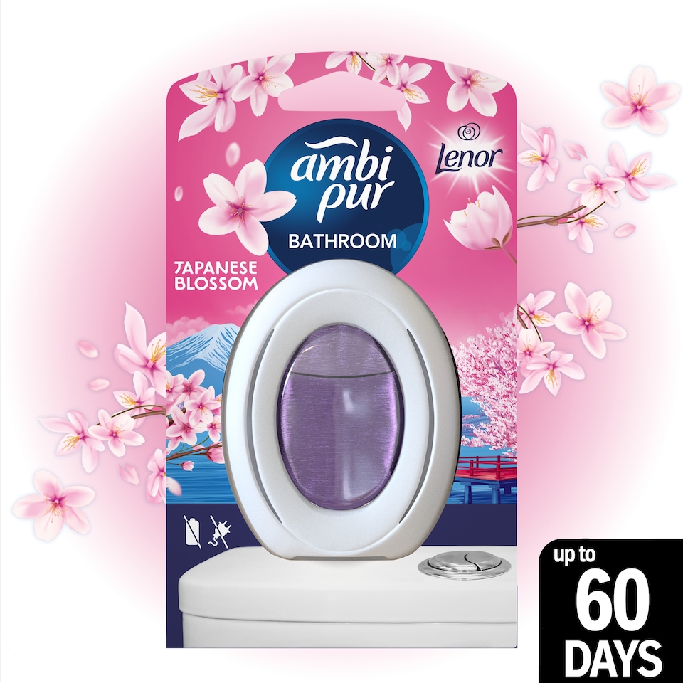 Ambi Pur Bathroom Japanese Blossom Osvěžovač Vzduchu 1 X