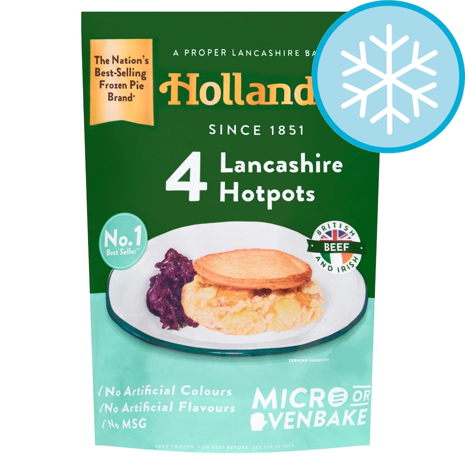 Holland's Lancashire Hotpots 4 Pack