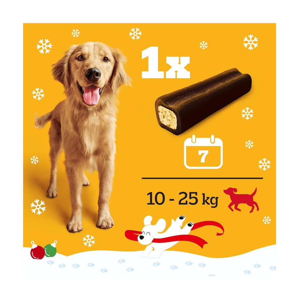 image 1 of Pedigree Christmas Jumbone Turkey 2 Chews 180G