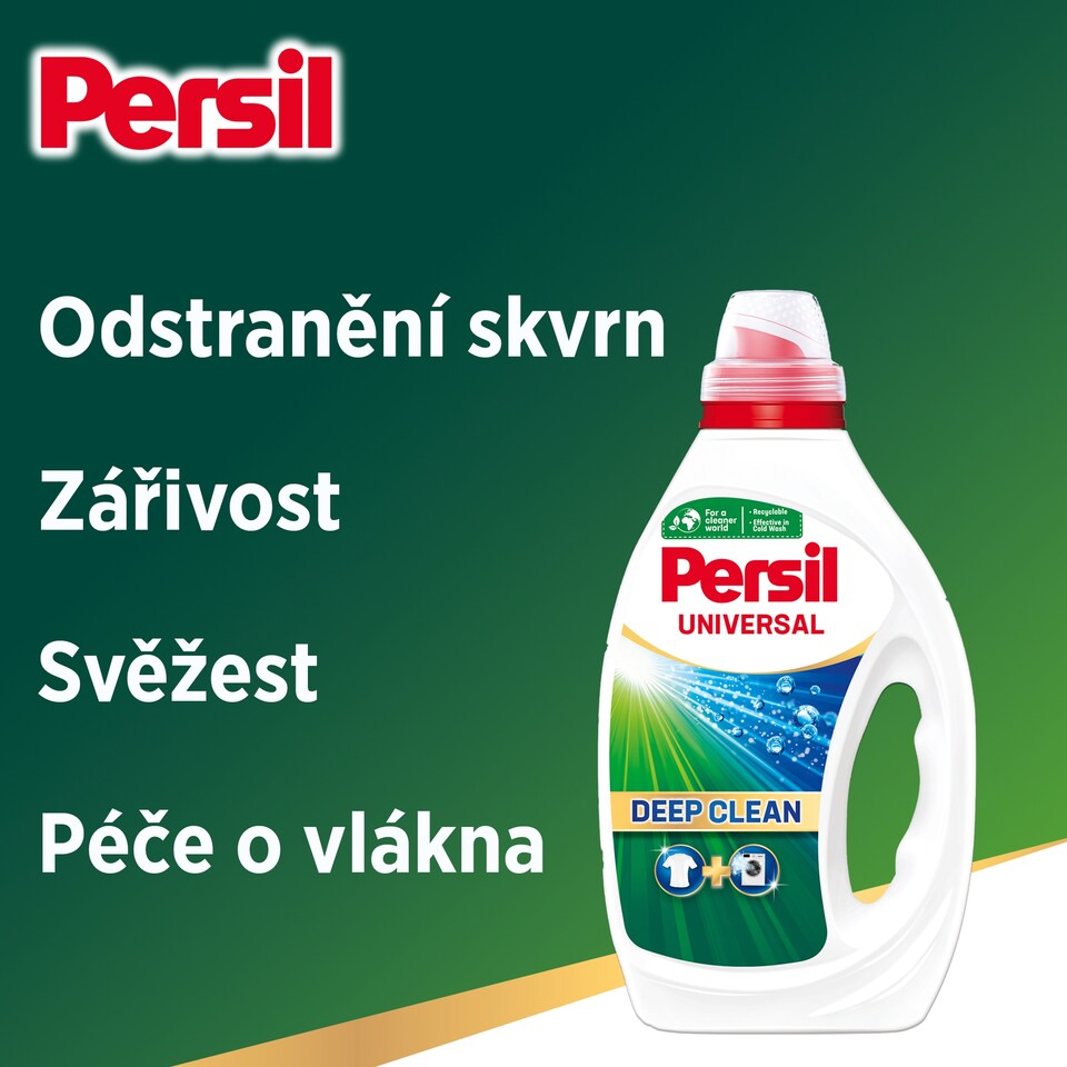 image 1 of Persil Deep Clean Active Gel Laundry Detergent 88 Washes 3.96L