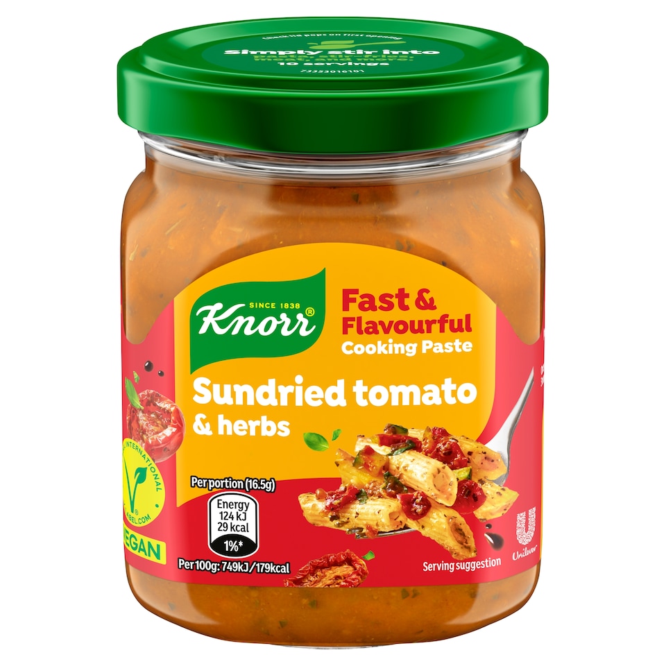 Knorr Fast and Flavourful Sundried Tomato & Herbs Paste 165g