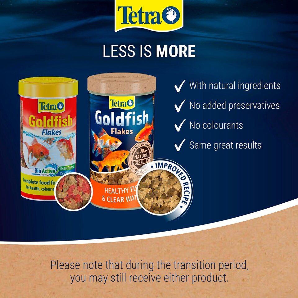 image 1 of Tetra Goldfish Flakes 100ml