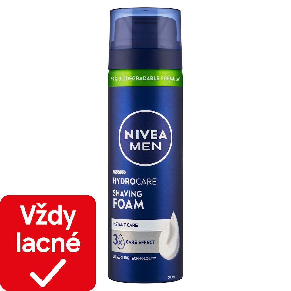 obrázok 1 z Nivea Men Hydrocare Pena na holenie 200 ml