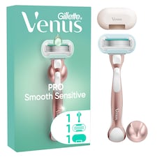 Gillette Venus Deluxe Smooth Sensitive Rose gold Platinum Razor