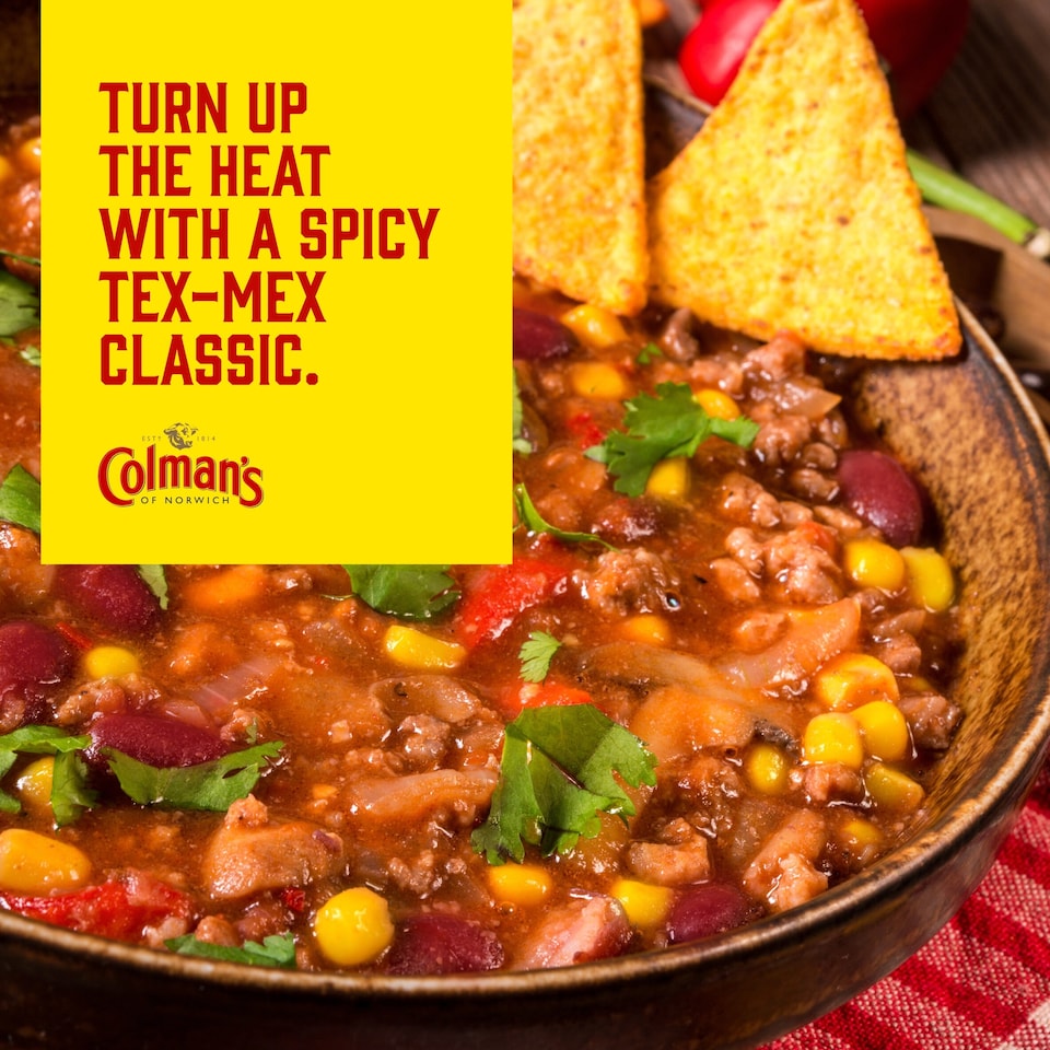 image 1 of Colman's Hot Chilli Con Carne Recipe Mix 37G