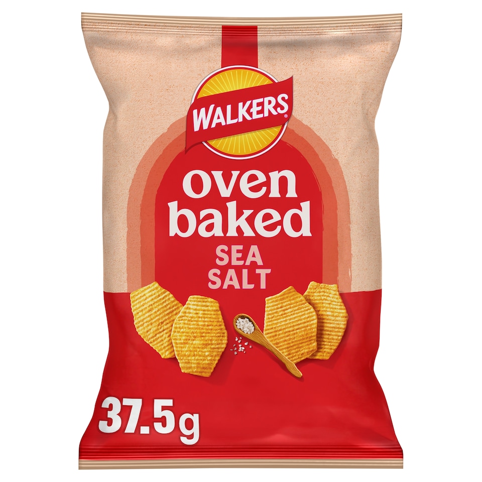 image 1 of Walkers Baked Crisps - Sea Salt 37.5g