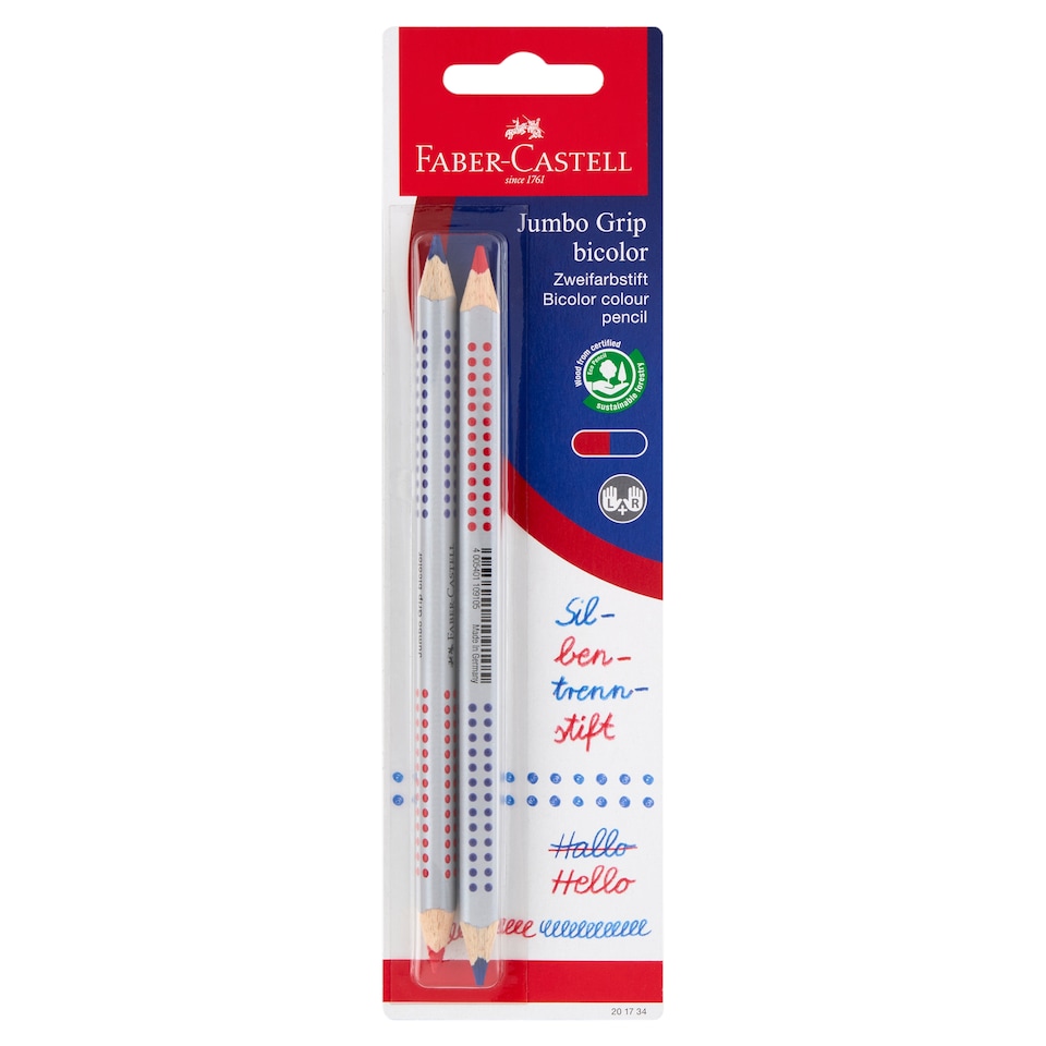 Faber-Castell Jumbo Grip postairón 2 db