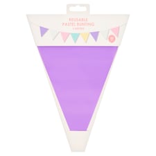 REUSABLE PASTEL BUNTING 5m