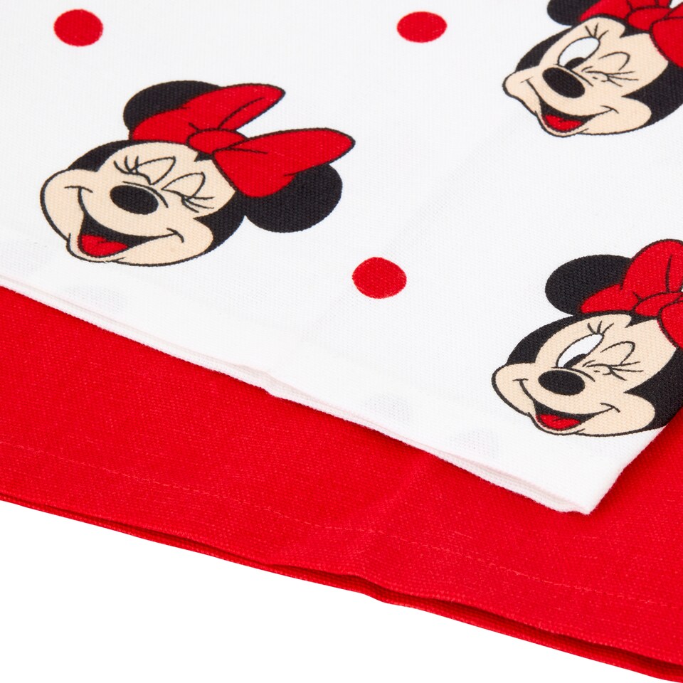 image 1 of Tesco Disney Minnie Mouse Tea Towels 2 Pack