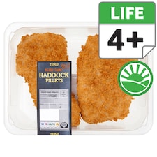 Tesco Breaded Chunky Haddock Fillets 350G