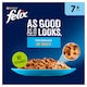 image 3 of Felix As Good As It Looks Senior Cat Food Fish 12 X 100G