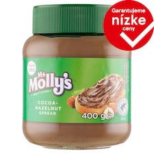 Ms Molly's Kakaovo-lieskovooriešková nátierka 400 g