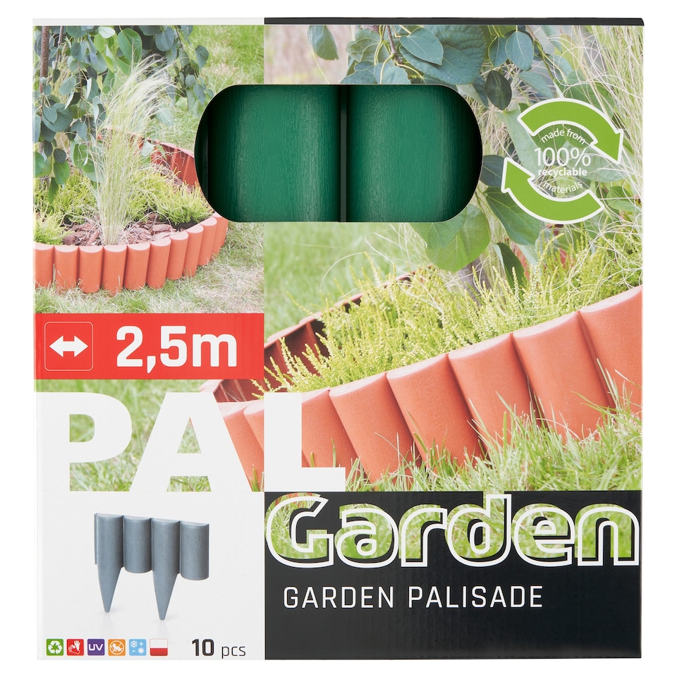Pal Garden kerti ágyásszegély 10 db
