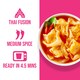 image 2 of Kitchen Joy Thai Sides King Prawn Wonton Tom Yum Soup 147g