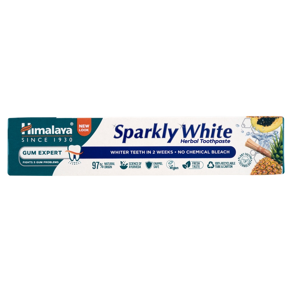 Himalaya Gum Expert Sparkly White fogfehérítő fogkrém 75 ml  1. kép