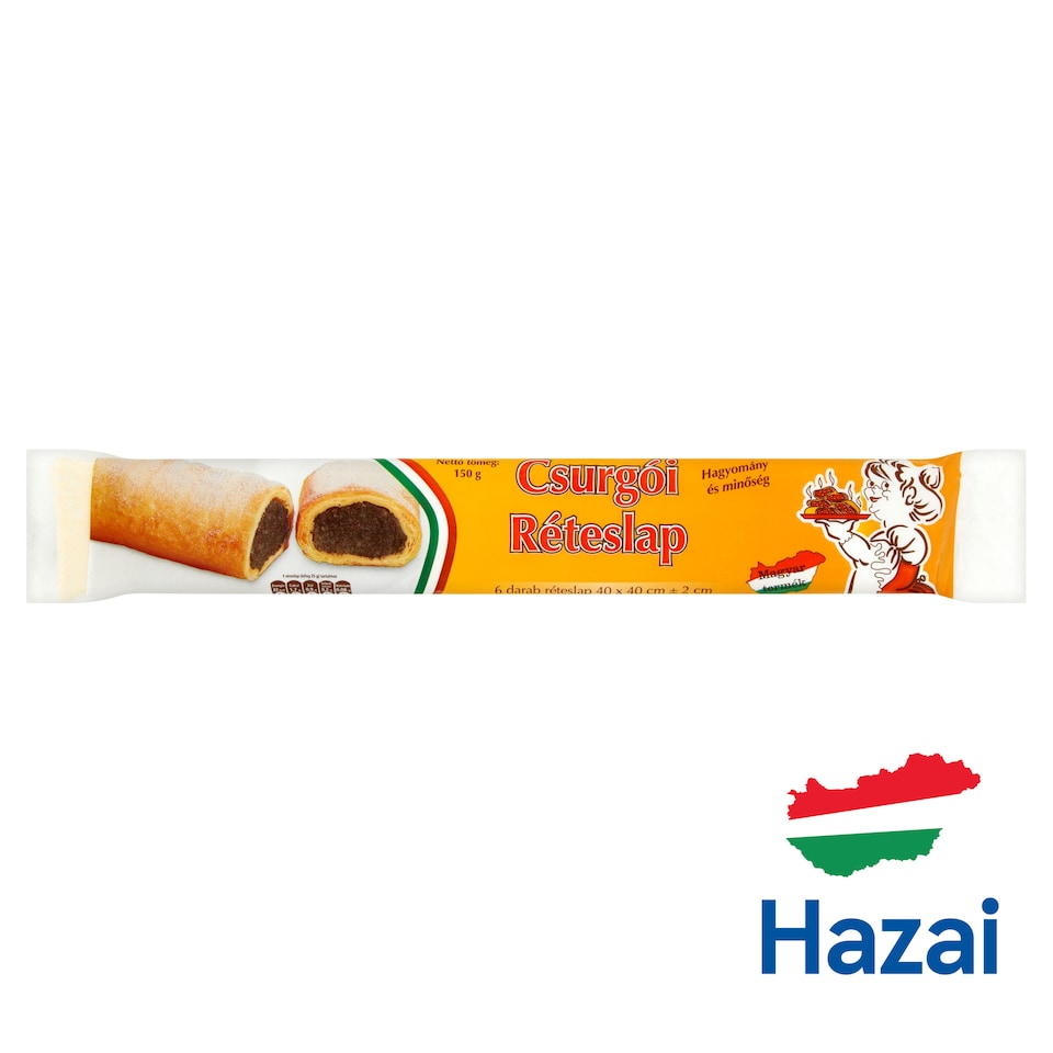 Csurgói Strudel Dough 6 pcs 150 g